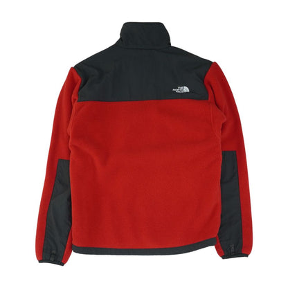 Red and Black Color Block Lightweight Jacket