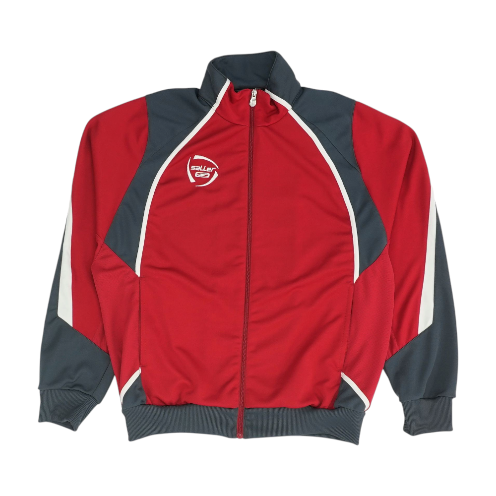 Saller Red Color Block Active Jacket – Image 1