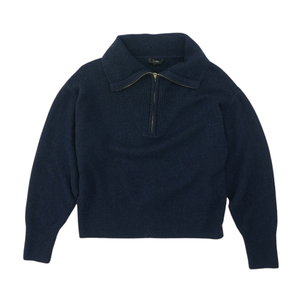Navy 1/4 Zip Sweater