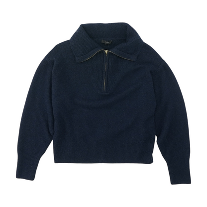 Navy 1/4 Zip Sweater