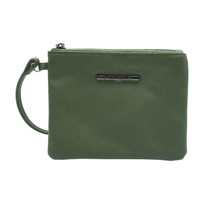 Green Wristlet Wallet
