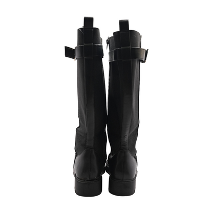 Black Knee-High Boots