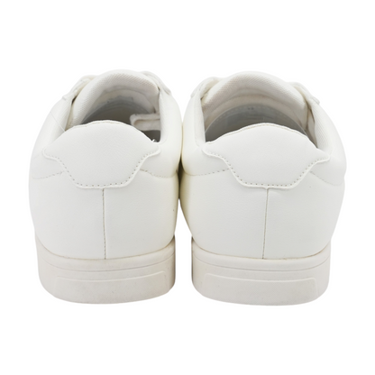 White Low-Top Casual Shoes