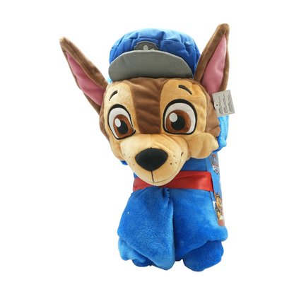 Paw Patrol Hooded Throw Blanket - Chase