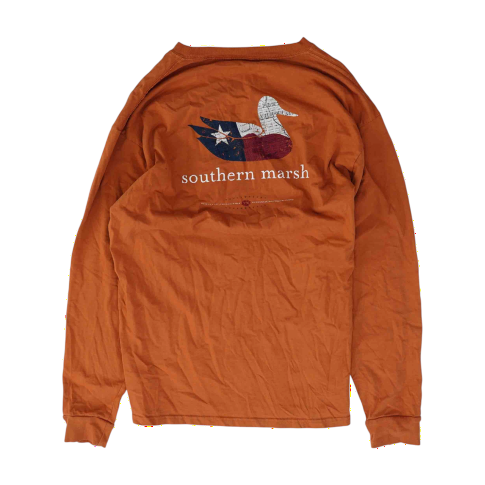 Orange Solid T-Shirt