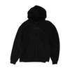 Black Solid Hoodie Pullover