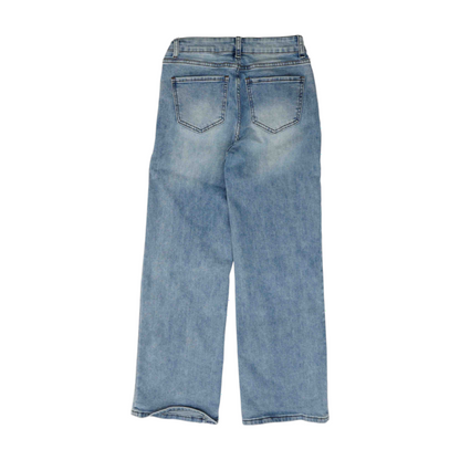 Blue Wide Leg Jeans