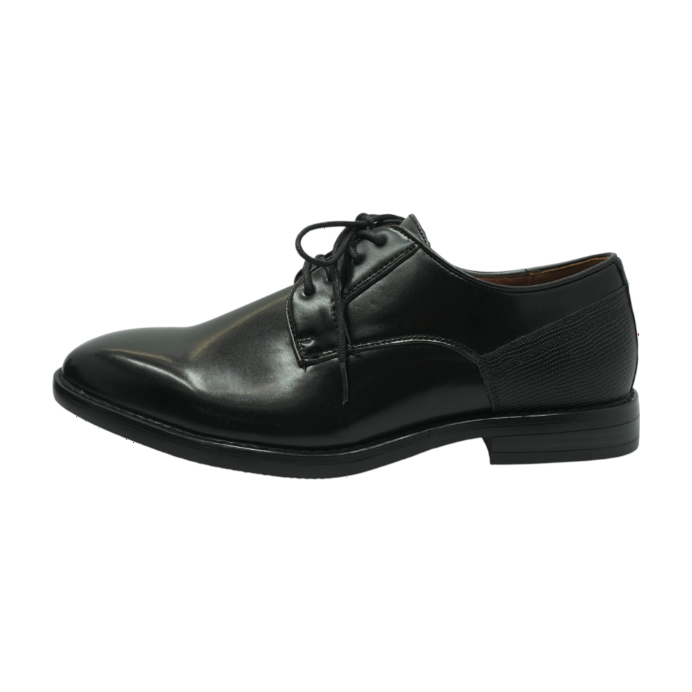 Black Lace-Up Dress Shoes
