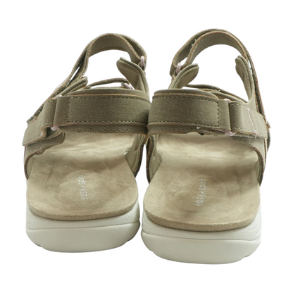 Beige Flat Sandals