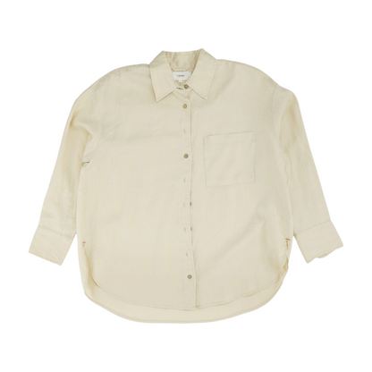 Beige Button Down