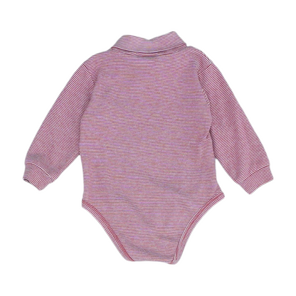 Vintage Red Striped Onesie