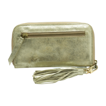 Gold Continental Wallet