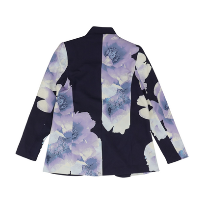 Navy Floral Blazer