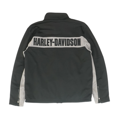 Black Color Block Jacket