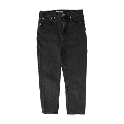 Black Straight Jeans