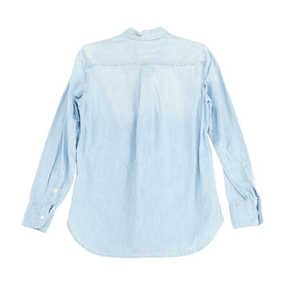 Blue Solid Polo Polo