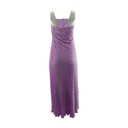 Purple Midi Dress