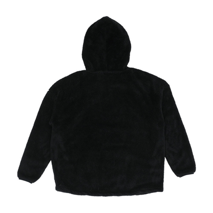 Black Check Hoodie Pullover