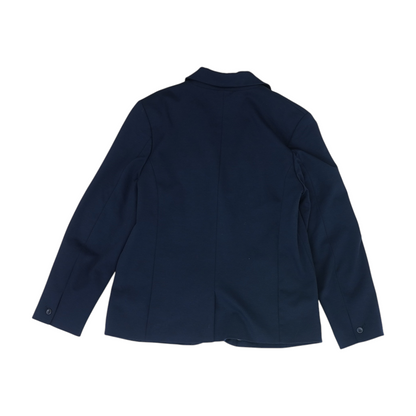 Blue Solid Blazer