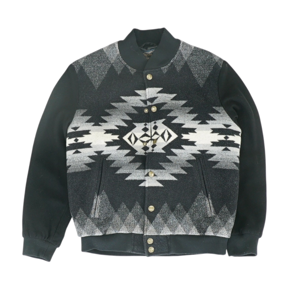 Black Print Jacket