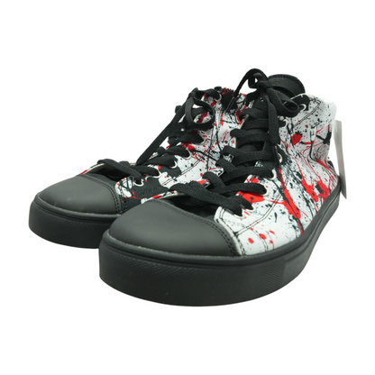 White High-Top Athletic Shoes