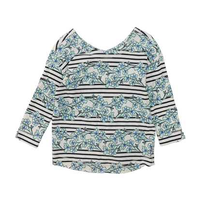 White Striped Blouse