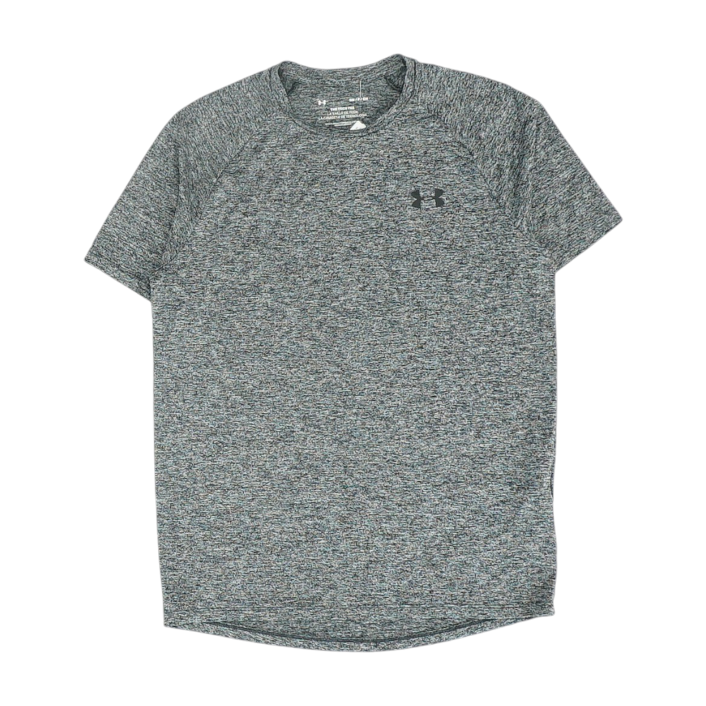 Gray Solid Active T-Shirt