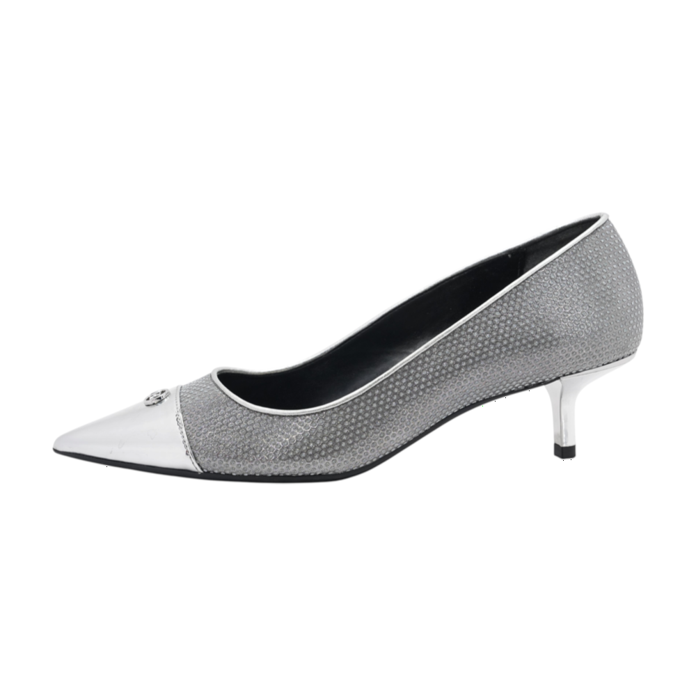 Silver Pump Heels