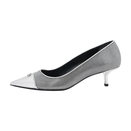 Silver Pump Heels