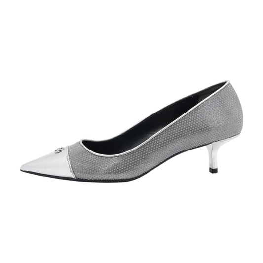 Silver Pump Heels