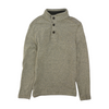 Brown Solid 1/4 Zip Sweater