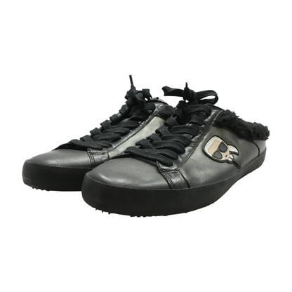 Black Slip-On Athletic Shoes