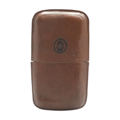 Brown Leather Cigar Holder