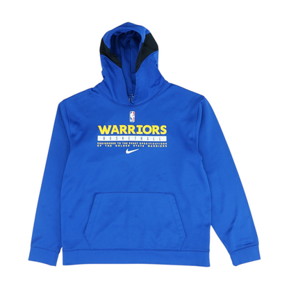 Blue Graphic Hoodie Pullover