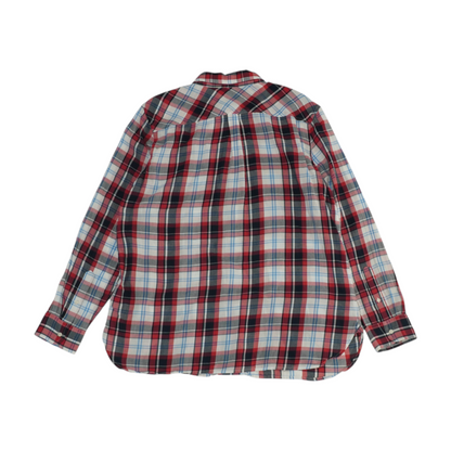 Red Plaid Blouse