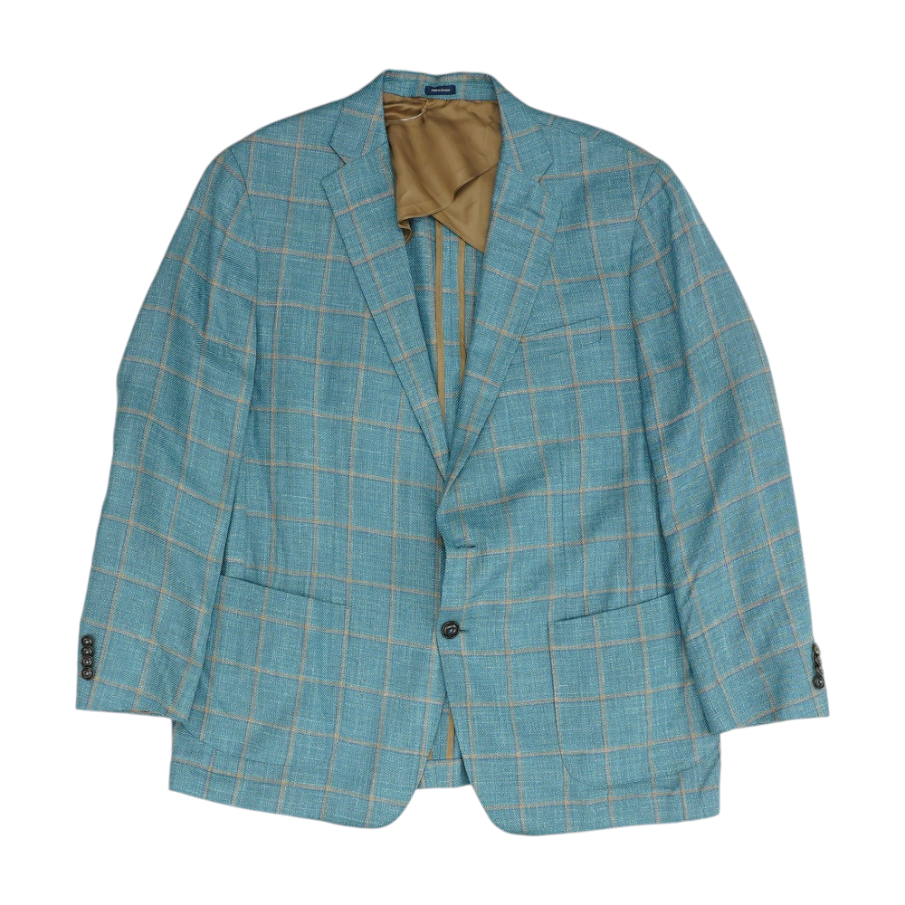 Peter Millar Blue Check Sport Coat – Image 1