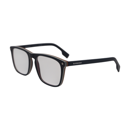 Black B 2340 Rectangle Prescription Eyewear