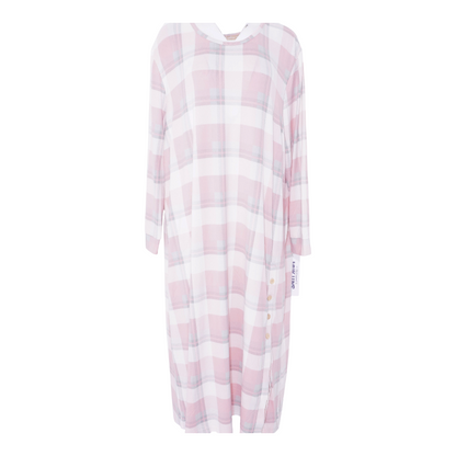 Pink Plus Plaid Nightgown
