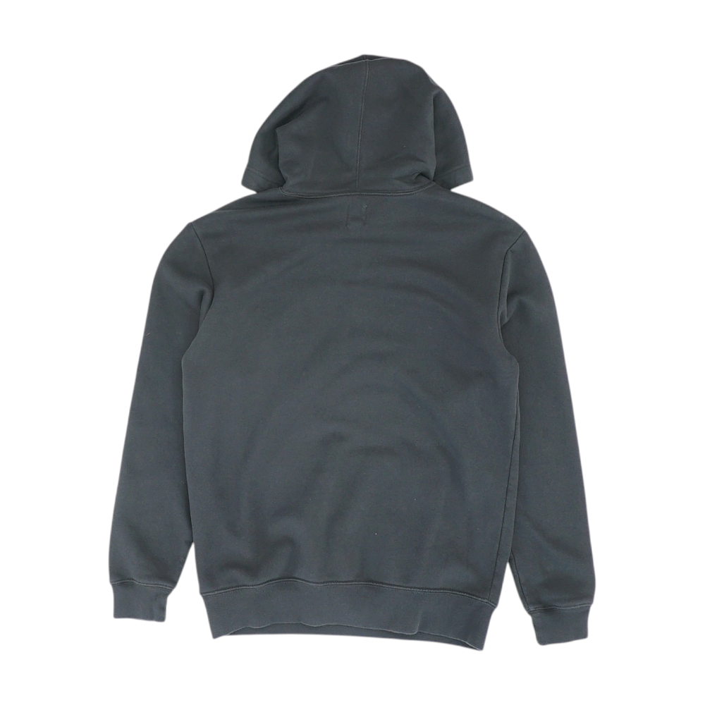 Black Solid Hoodie Pullover