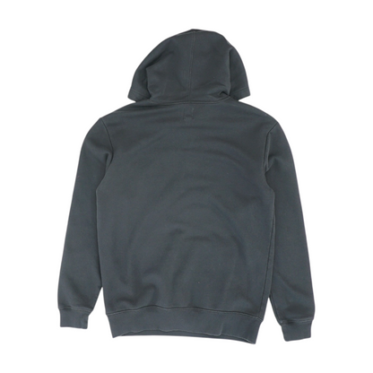 Black Solid Hoodie Pullover