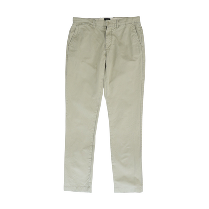 Beige Regular Pants