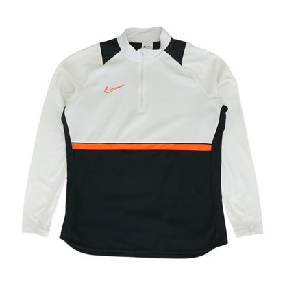 Black Color Block 1/4 Zip Pullover