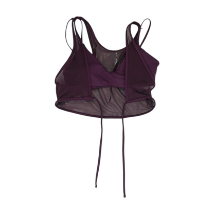 Burgundy Swim Top
