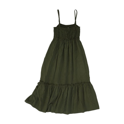 Olive Solid Dress