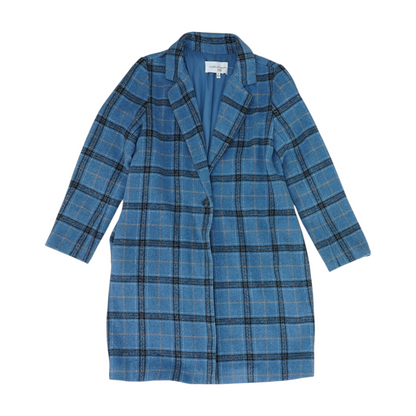 Blue Plaid Coat