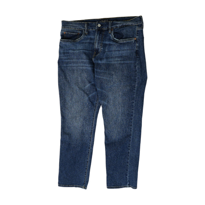 Navy Straight Jeans