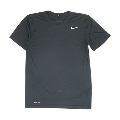 Black Solid Active T-Shirt