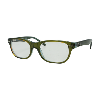 Green RB 1555 Oval Prescription Eyewear