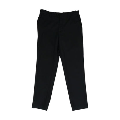 Black Solid Dress Pants