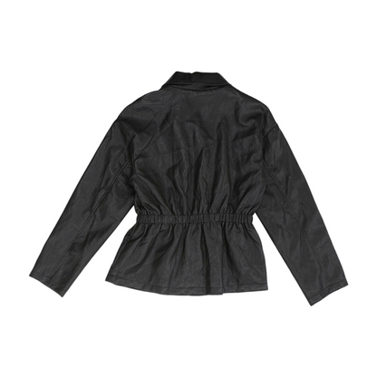 Brown Solid Jacket